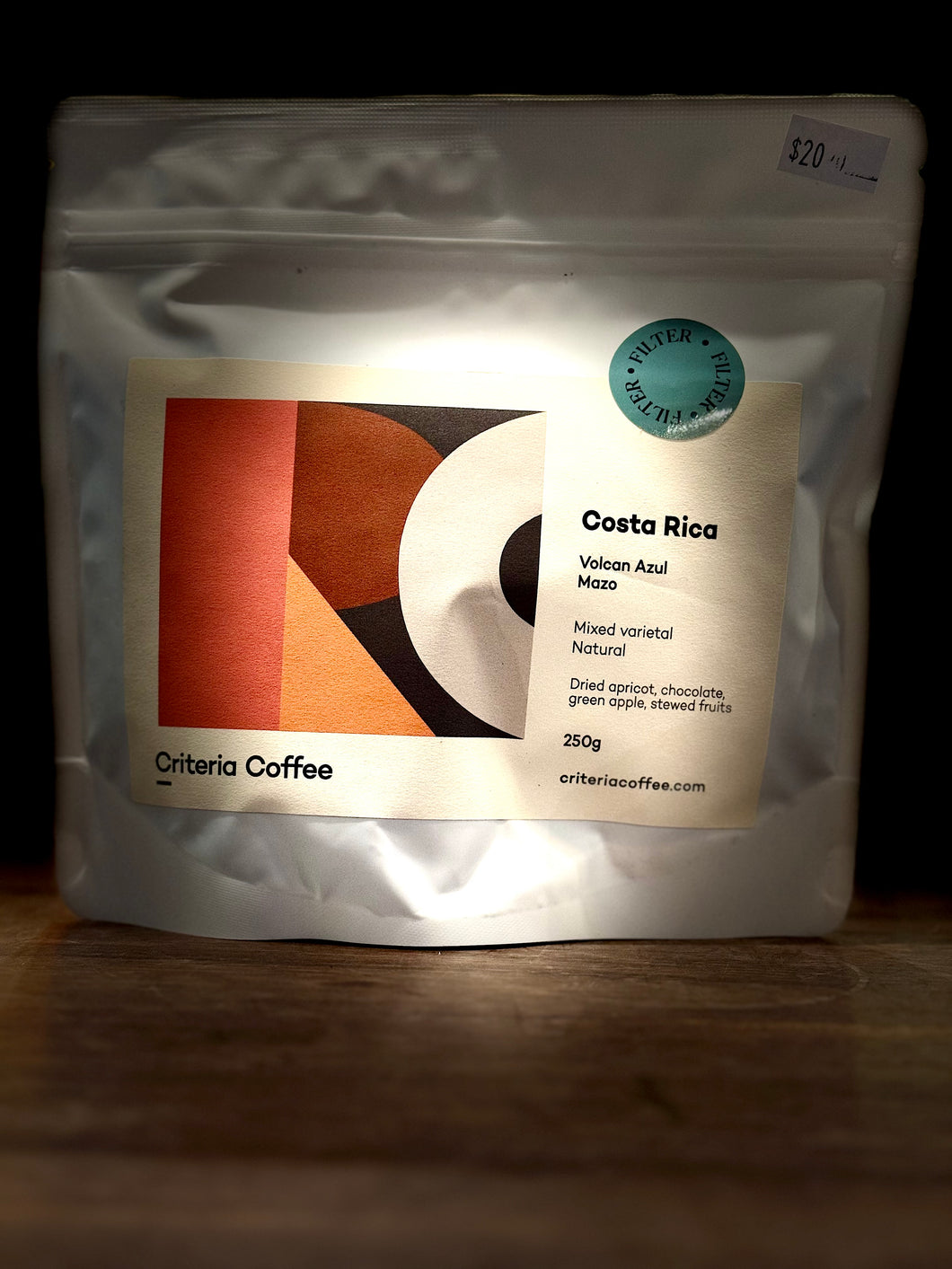 Criteria Costa Rica
Volcan Azul
Mazo
Mixed varietal
Natural